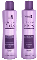 Duo Smoothing Shampoo + Conditioner 300ml Plastica dos Fios